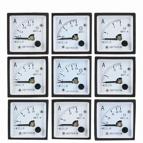 Ampèremètre analogique AC 20A module 99T1 indicateur de courant