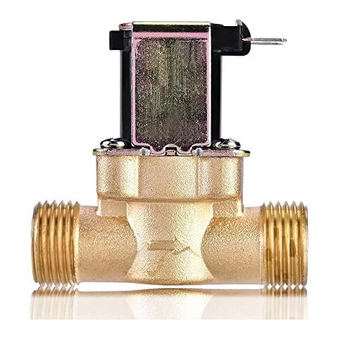 Válvula Solenoide 1/2" Electroválvula 220V Cover
