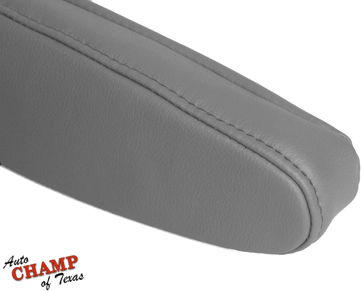 Compatible with 2003-2006 Lexus LX470 -Driver Side Seat Leather Armrest Cover Gray