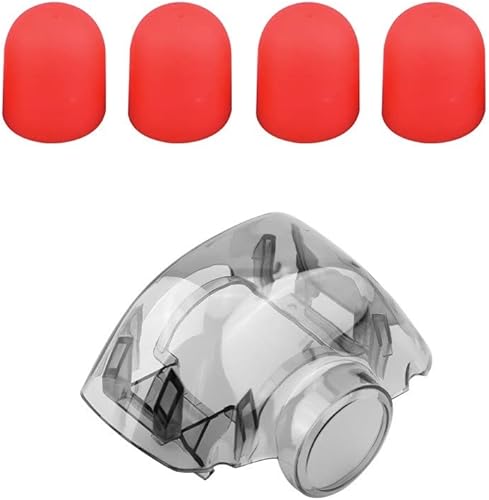 Accesorios para drones para DJI FPV Combo Drone cubierta de motor de drone protector de motor suave protector de motor a prueba de polvo para FPV