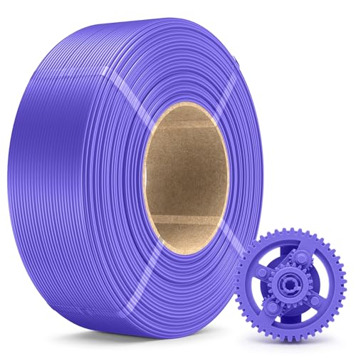 Image of SUNLU PLA+ Refill Filament Refill 1.75mm 1KG, 3D Printer Filament PLA Plus, No-Spool PLA Plus Filament for Reusable Spools Compatible with Bambu Labs Filament, 1KG Roll, Lavender Purple