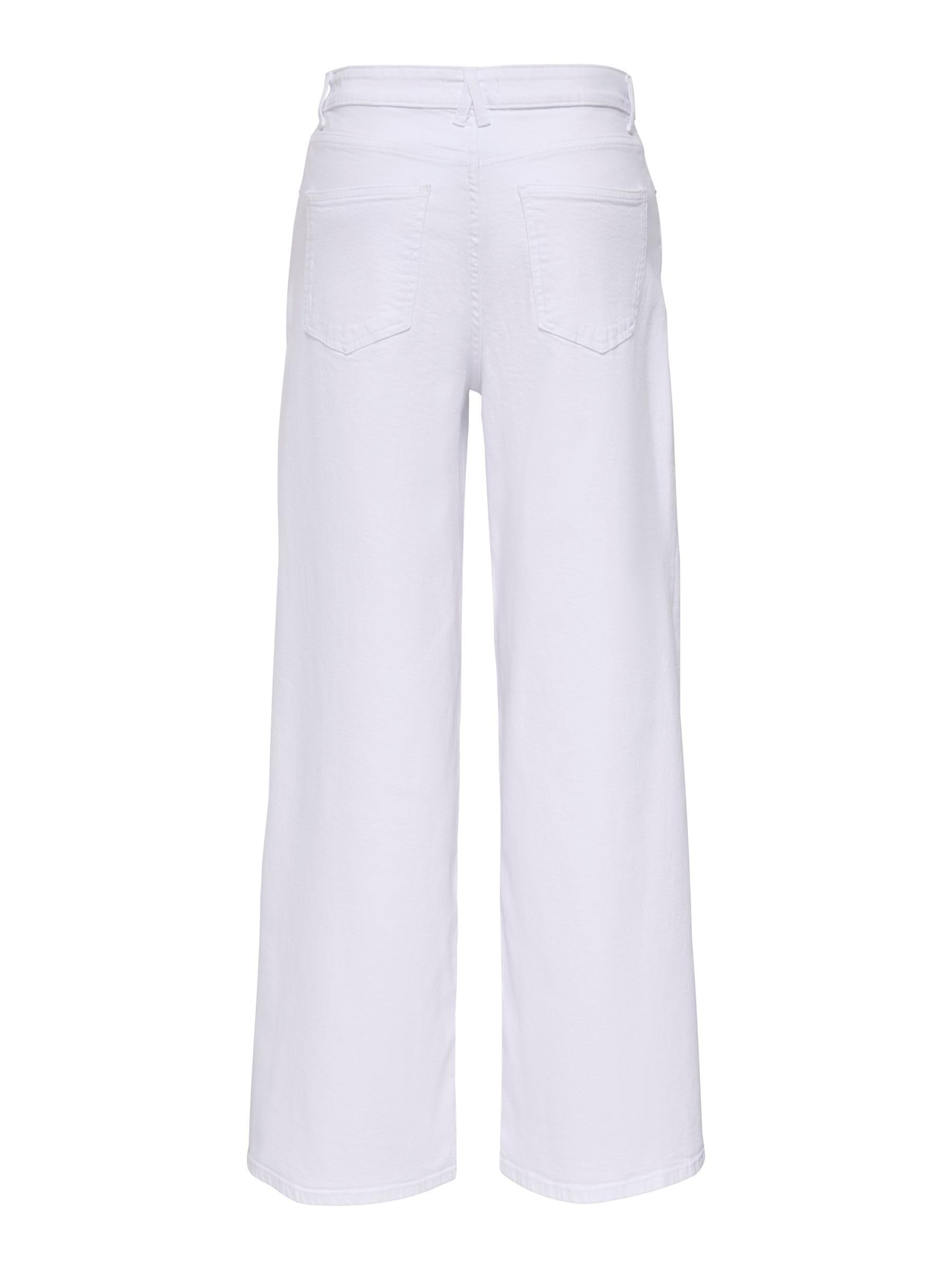 ONLY ONLFRANCESCA Jeans mit weitem Bein Mittlere Taille