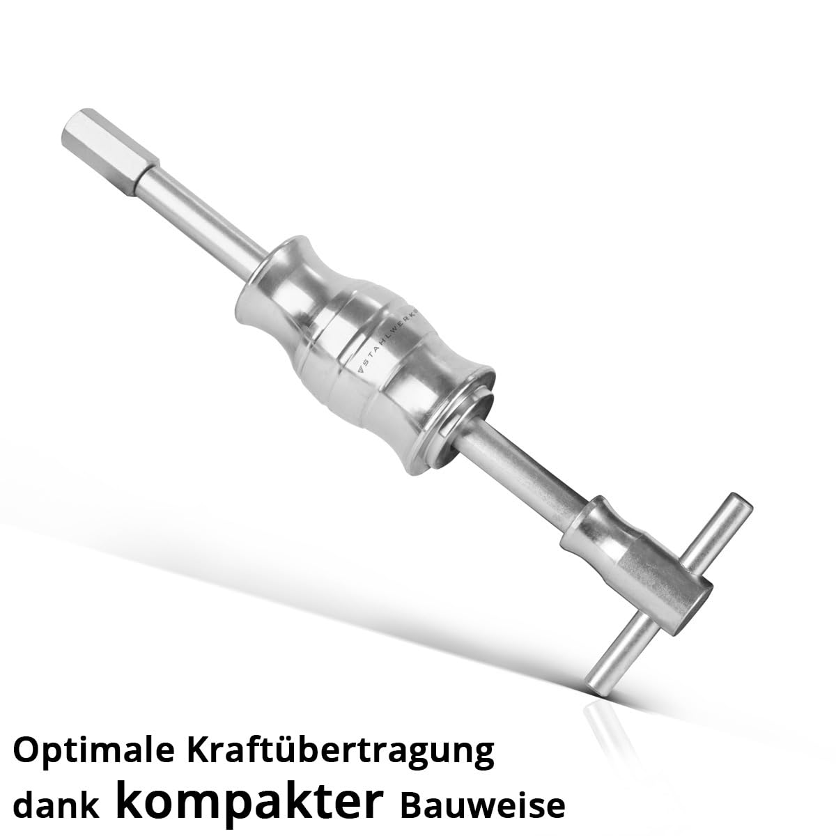 STAHLWERK Juego de extractores de rodamientos internos con martillo deslizante, 3 adaptadores y 10 extractores de rodamientos, 16 herramientas especiales para retirar rodamientos interiores