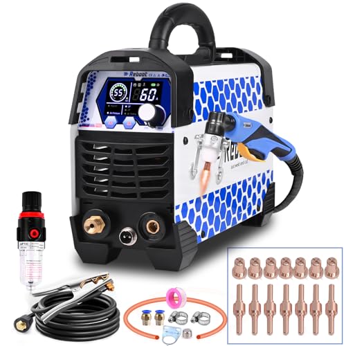 Reboot Découpeuse plasma 60A 230V HF Touch Arc Machine de découpe plasma air, IGBT Inverter...