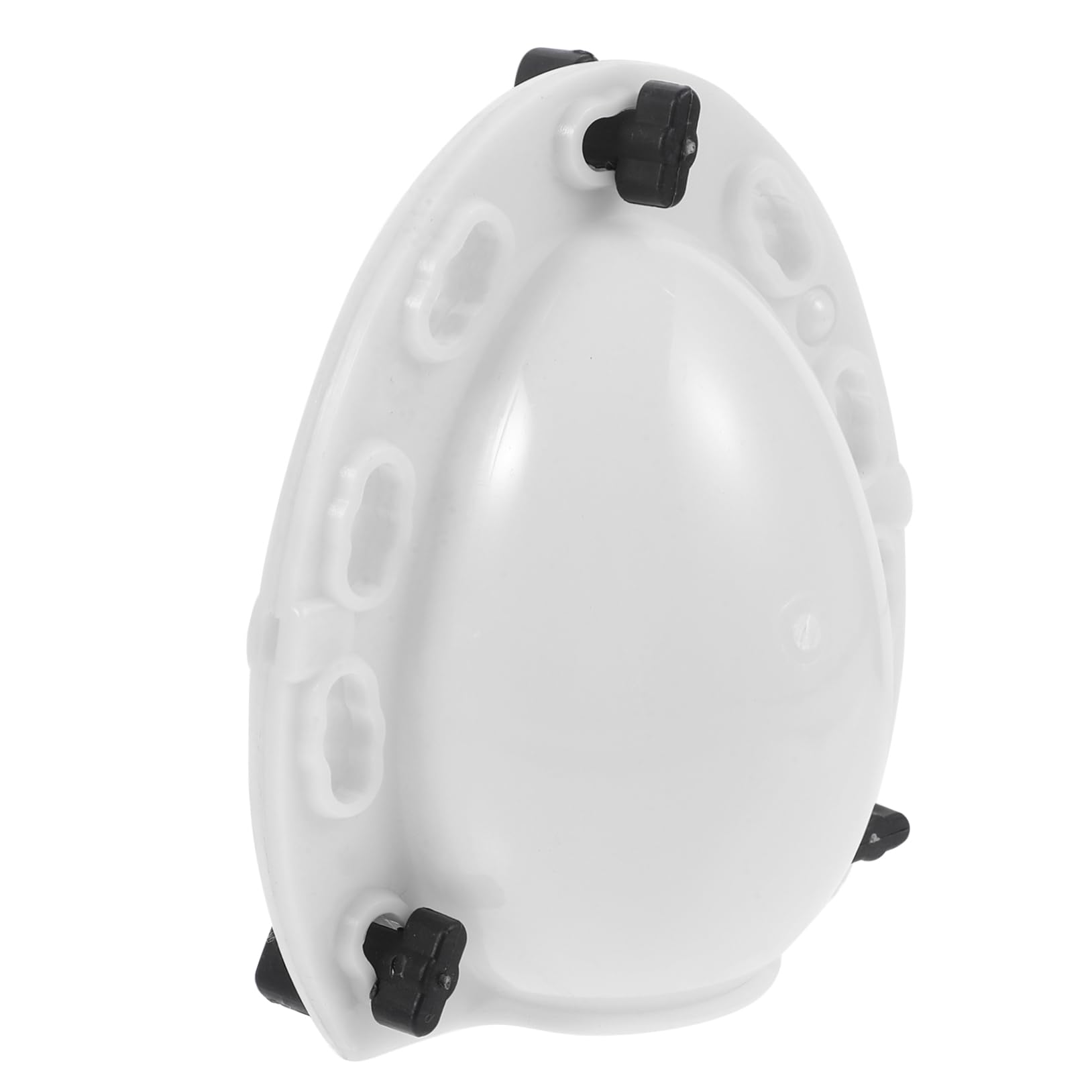 VICASKY 4 moldes de plástico reutilizables para huevos de fiesta creativos para huevos dorados decorativos y fáciles de limpiar, duraderos e inastillables