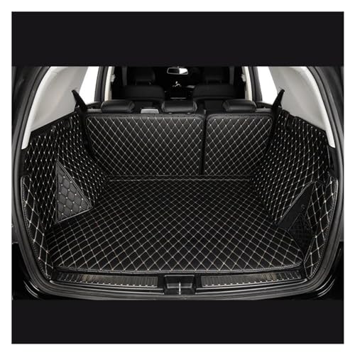 Alfombrillas para Maletero para Kia EV3 (2024-2027) Maletero Coche Protector(Style 2 Black Beige)