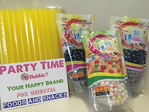 3 Packs Total of BOBA Tapioca Pearl 