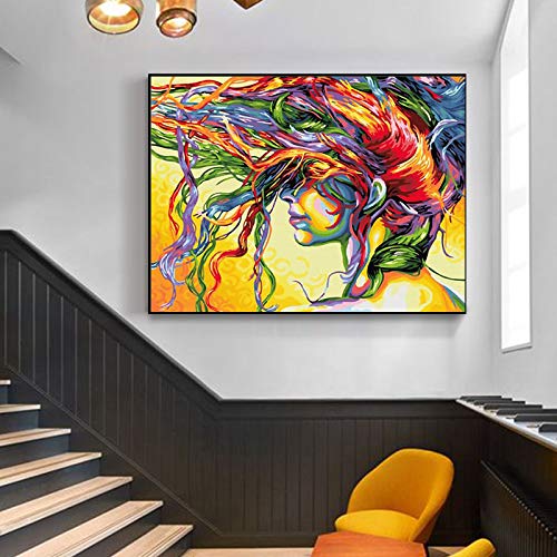 Komidea - Kit per pittura con i numeri, motivo