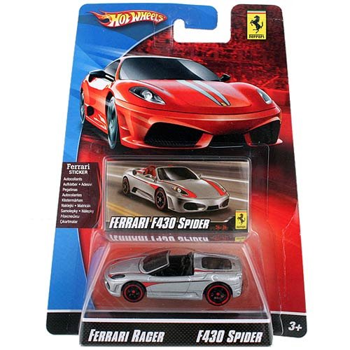 ホットウィール　フェラーリレーサー　F430 SPIDER 1/64 2台セット Hot Wheels Die-Cast Ferrari Racer F430 Spider 1:64 : Amazon.co.uk