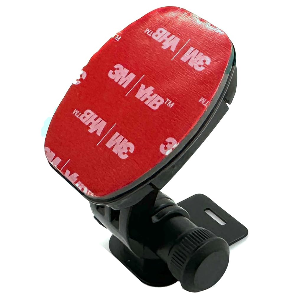 LycoGear Radar Detector Easy Connect 3M Windshield Adhesive Mount for Cobra iRadar ESD SPX RAD 480i 450 350 380 7800BT Radar Detector, Black, GP18+KLP-MAX2_LYHC