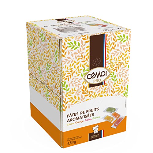Cémoi Distributeur Pâtes de Fruits Assortiment de 4 Parfums 4,8 kg 1 Unité Cover