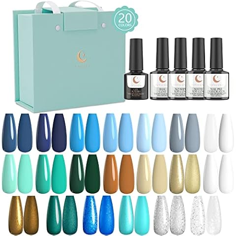 Set de Esmaltes Semipermanentes TipsLuna 24pcs Cover