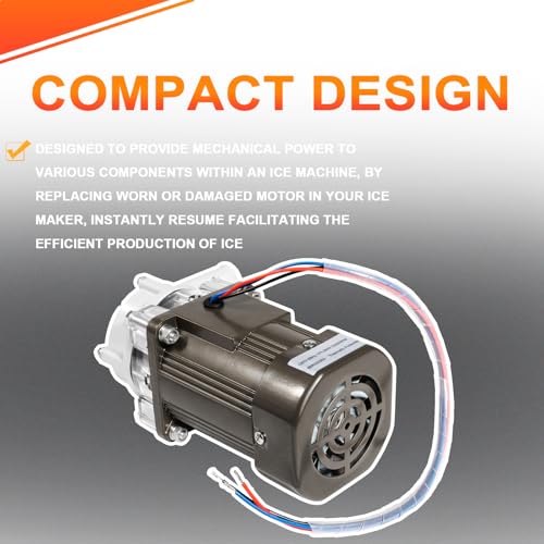 Motor de reemplazo para máquina de hielo YMT S-0730 120V 60W miniatura 5