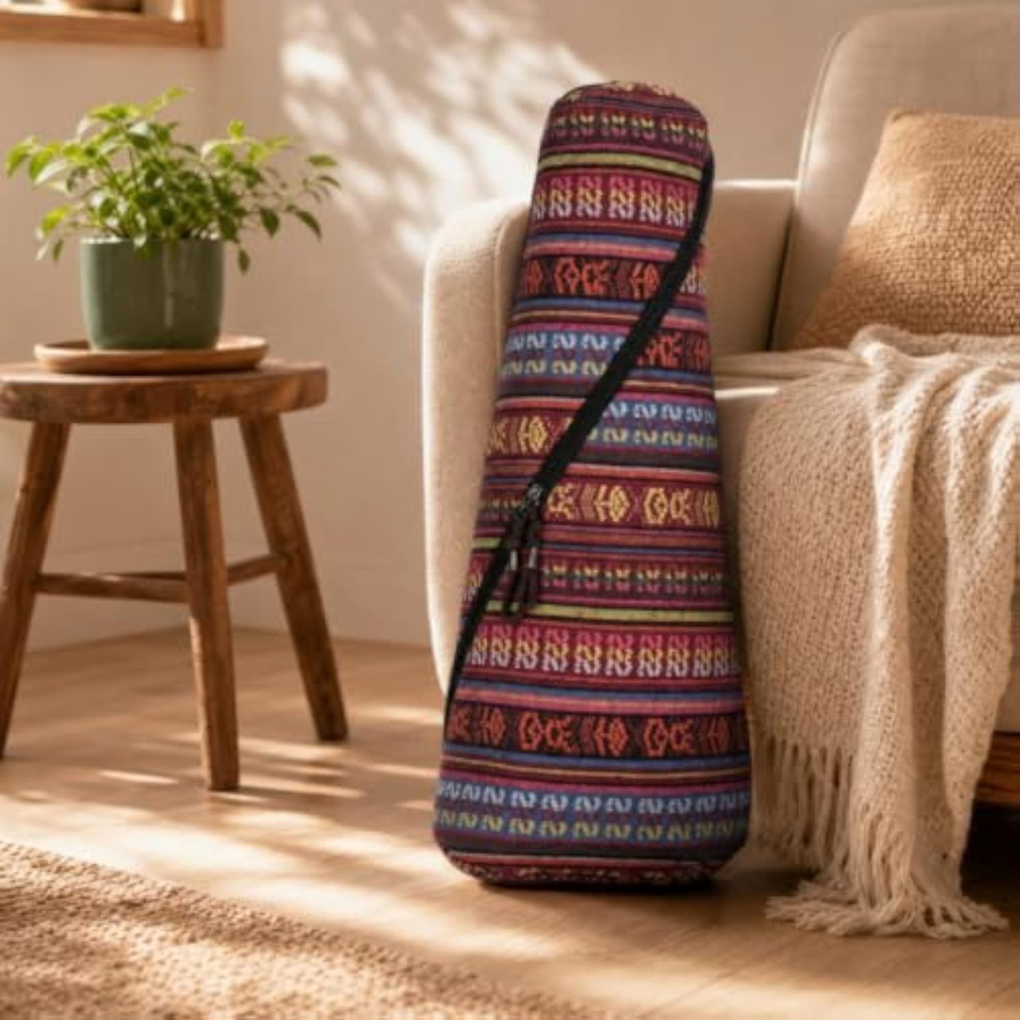 Sturdy Zippered Nylon Ukulele Bag for Casual Music Sessions