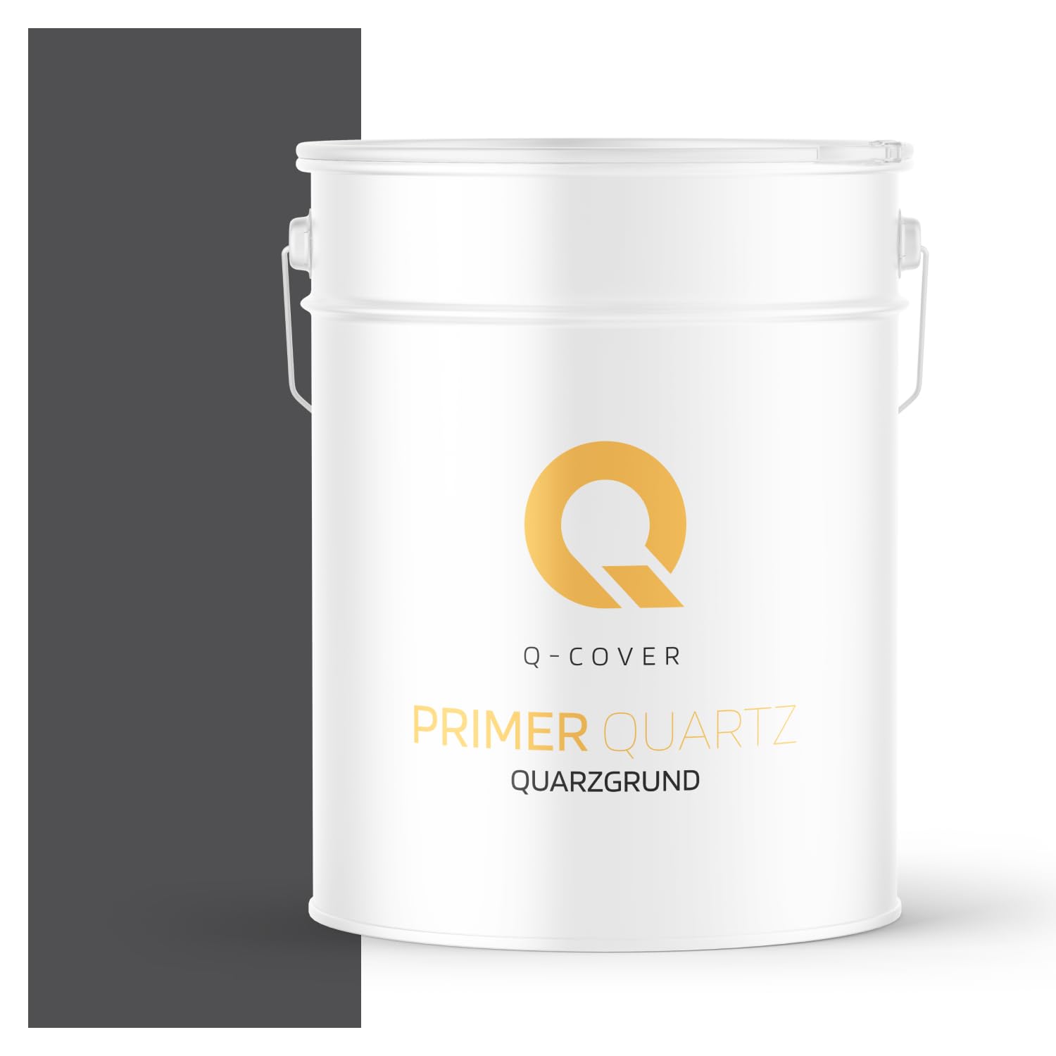 Quarzgrund für Dekorativer Putz mit Mica Dunkelgrau D915 15KG | Acrylatdispersion Grundiermittel Innen & Außen für Wände und Decken Grundierung Schutz Mosaikputz ca. 0,3-0,4 KG/m2