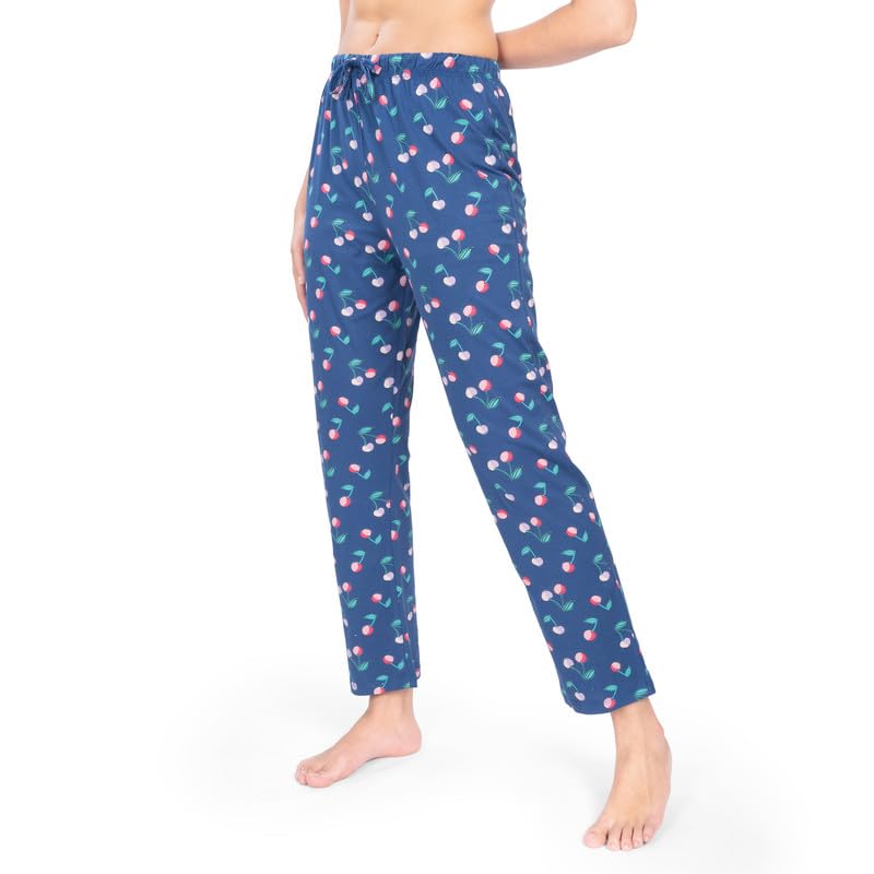 Image of Real Basics Women's Cotton Printed Pyjama Pack of 1