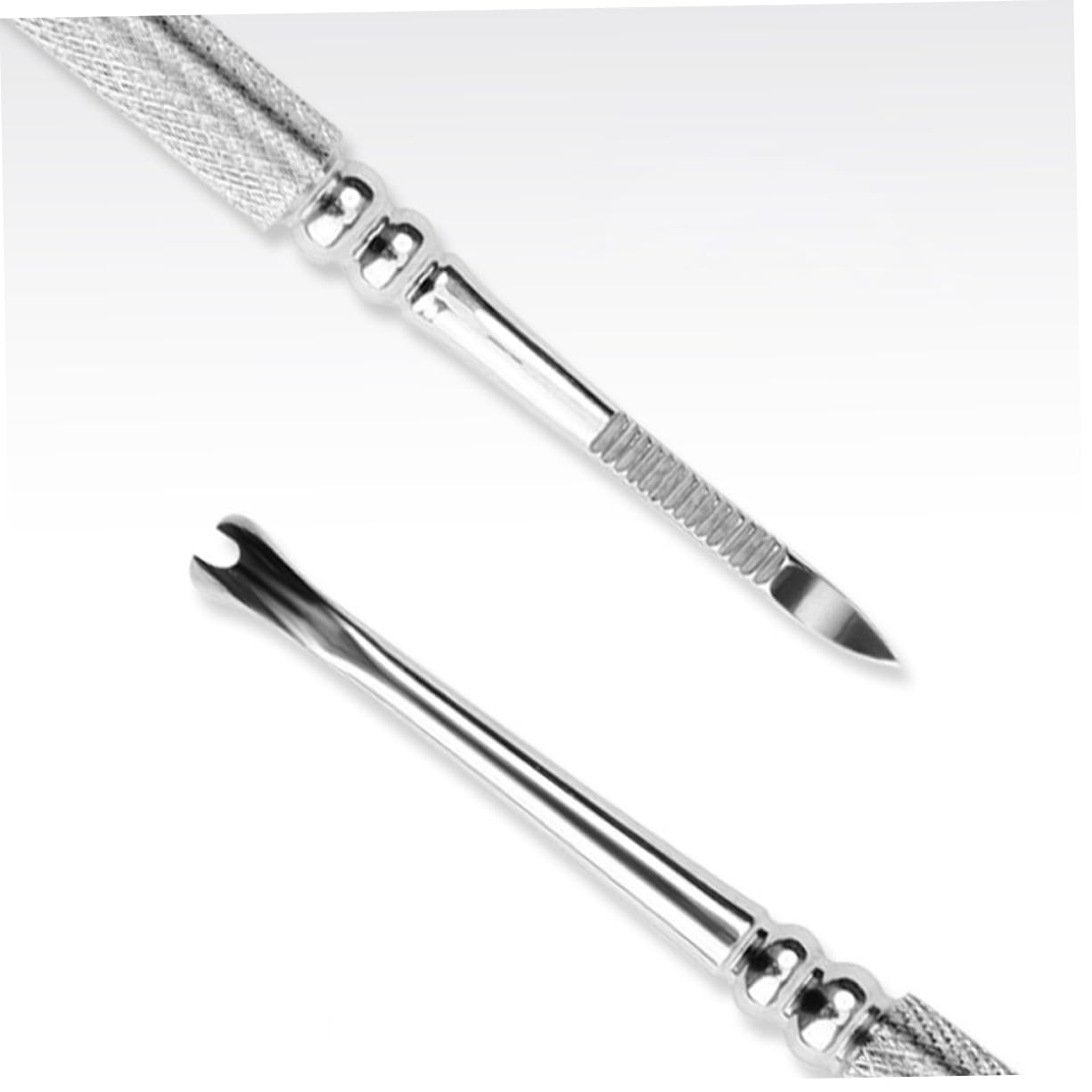 SOESFOUFU Nail Art Tools Set Cuticle Exfoliators Dead Skin Forks Cleaner Tool Ideal for Manicure