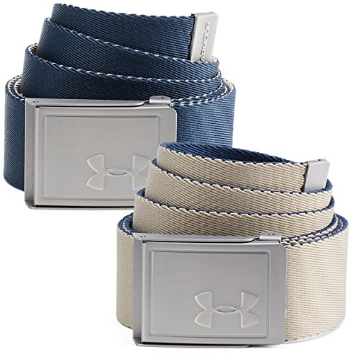 Under Armour Men's UA Webbing Belt 2.0 OSFA Navy Under Armour Men's UA Webbing Belt 2.0 OSFA Navy