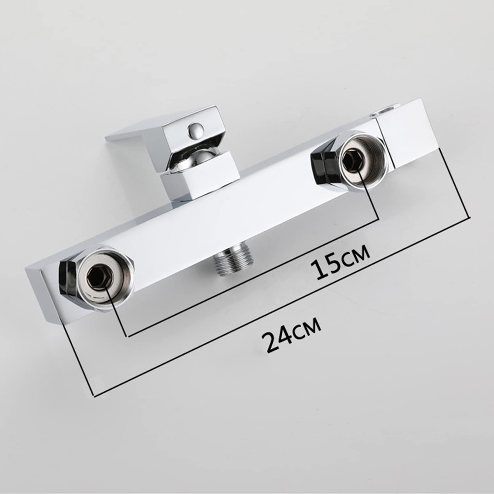 Wall Mounted Bidet Sprayer Kit for Toilet Chrome Bidet Attachment Faucet Sprayer Kit for Toilet Single Handle — view 3