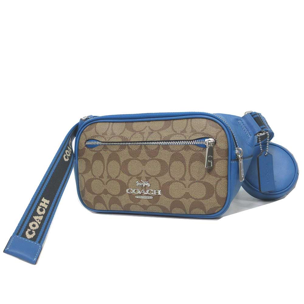 ✤美品✤ COACH コーチ ボディバッグ シグネイチャー ショルダーバッグ 