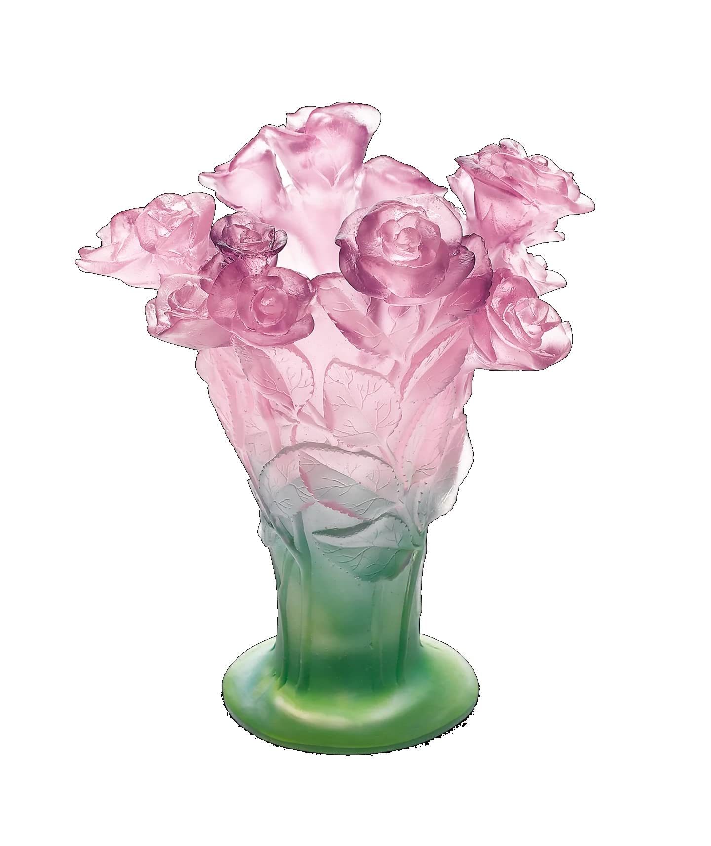 Daum クリスタル センターピース 53cm Amazon.com: Daum Crystal Roses 