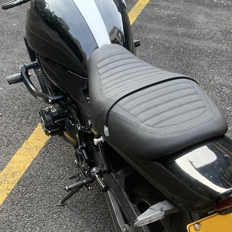 Z900R S用ブラックバイクシート パッド入り バイク シート ブラック 