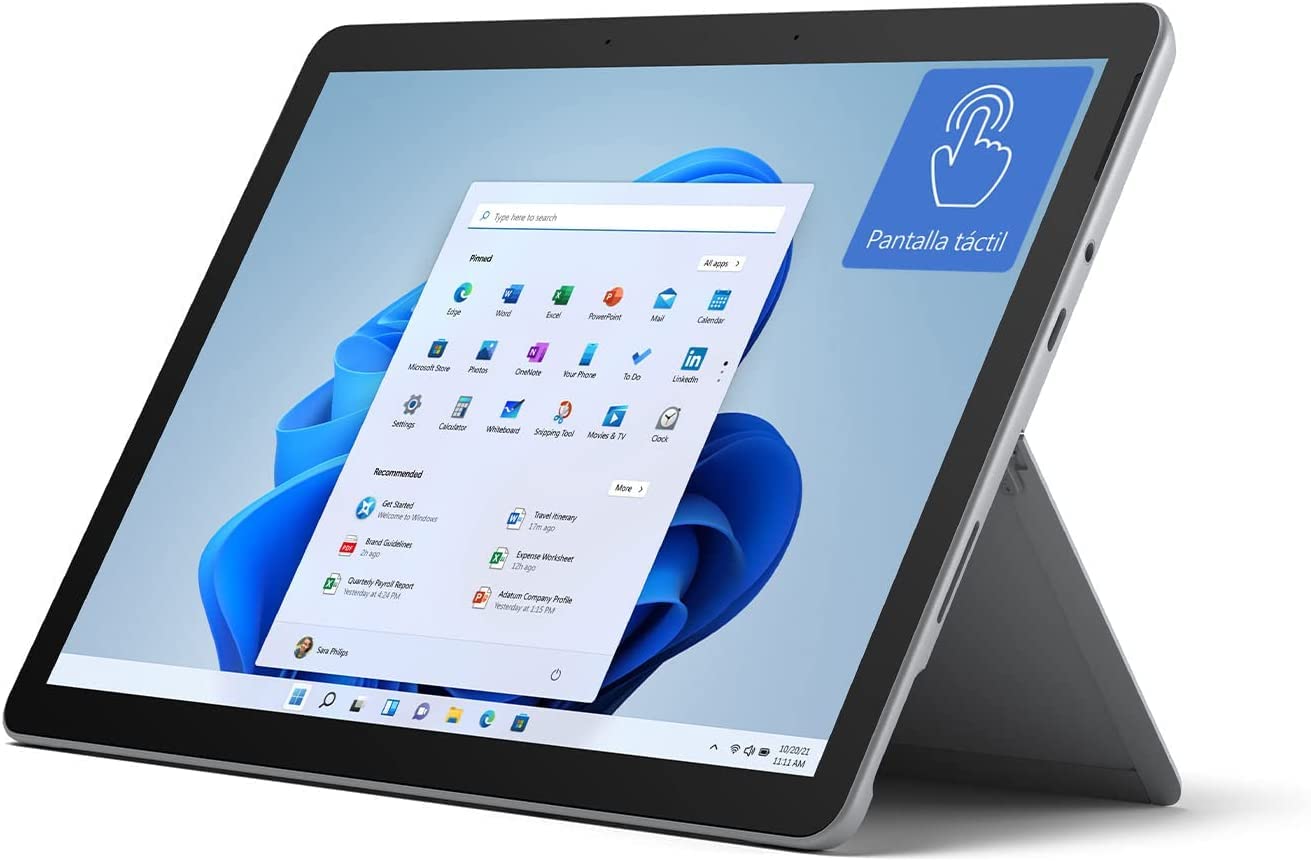 Amazon.com : Microsoft Surface Go 3 Tablet, Intel i3-10100Y, 8GB 
