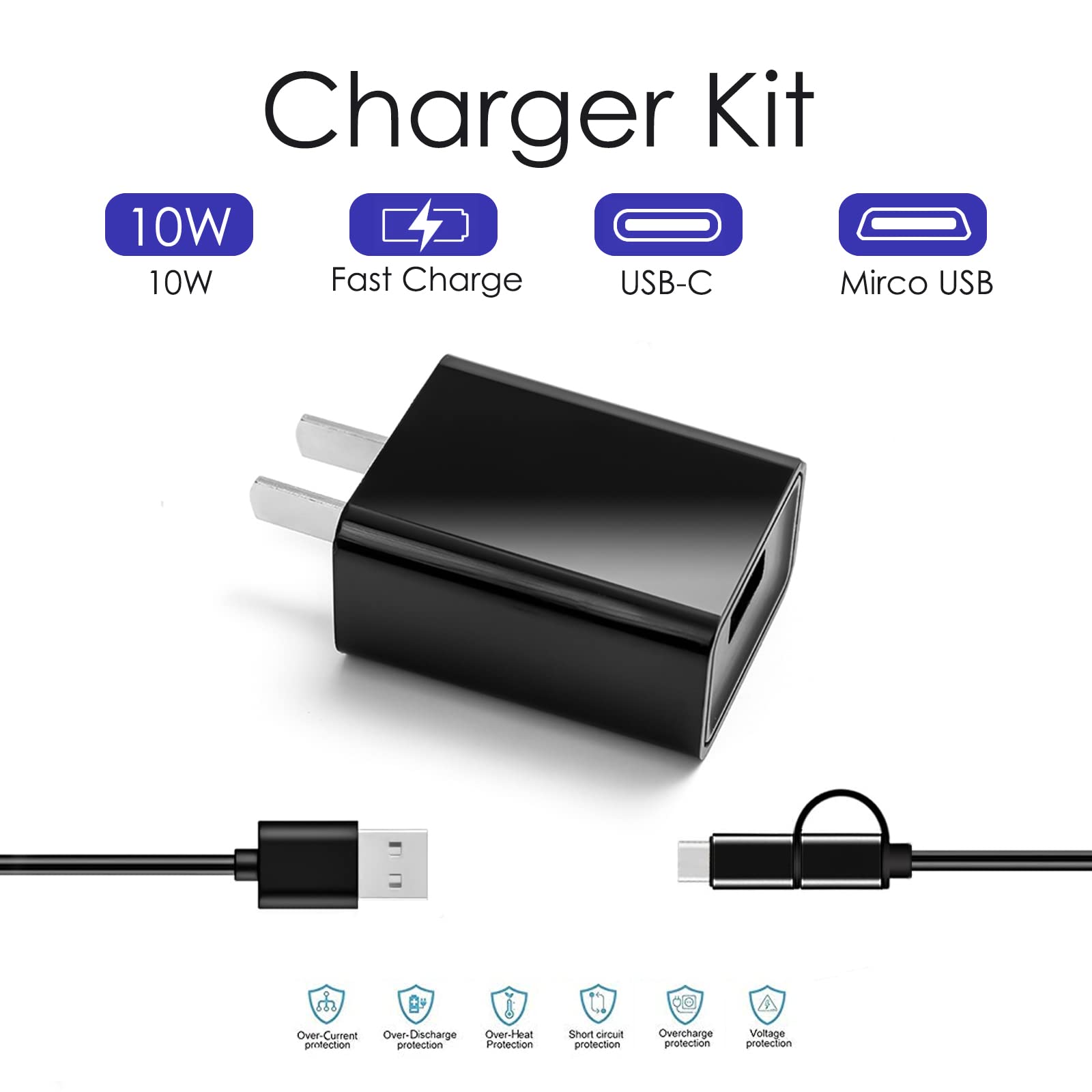 Type C Raycon E25 Charging Cord Universal USB C Charger Cable For