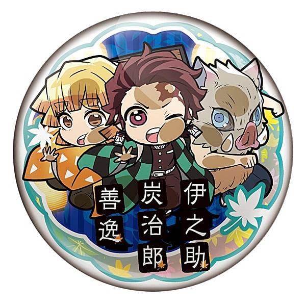 Amazon | 【炭治郎・善逸・伊之助】ぴた!でふぉめ 鬼滅の刃 遊郭編 缶 