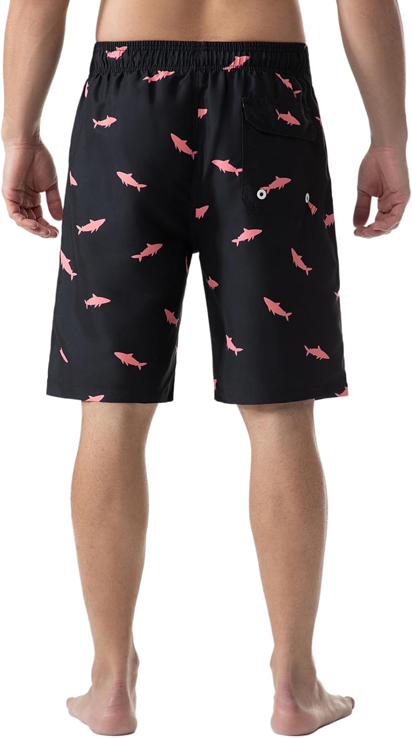 Bañador para hombre de secado rápido boardshorts para hombre, trajes de baño para hombre con forro de malla - Imagen 98 de 127