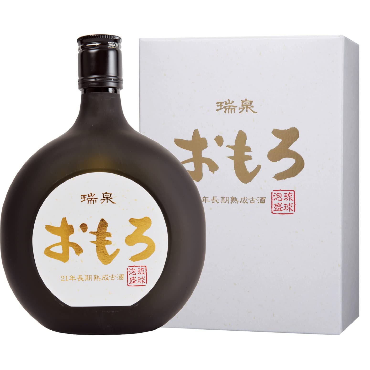 未開栓 おもろ 21年熟成 焼酎 本格泡盛 木箱入り Amazon.co.jp: 瑞泉