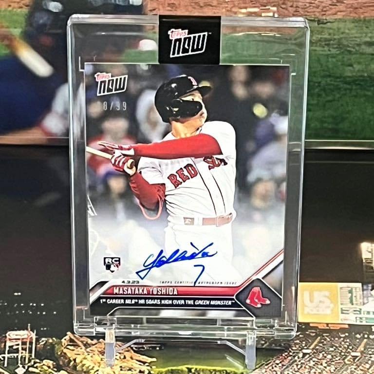 吉田正尚 2023 topps wbc日本代表サインカード - メルカリ - スポーツ選手