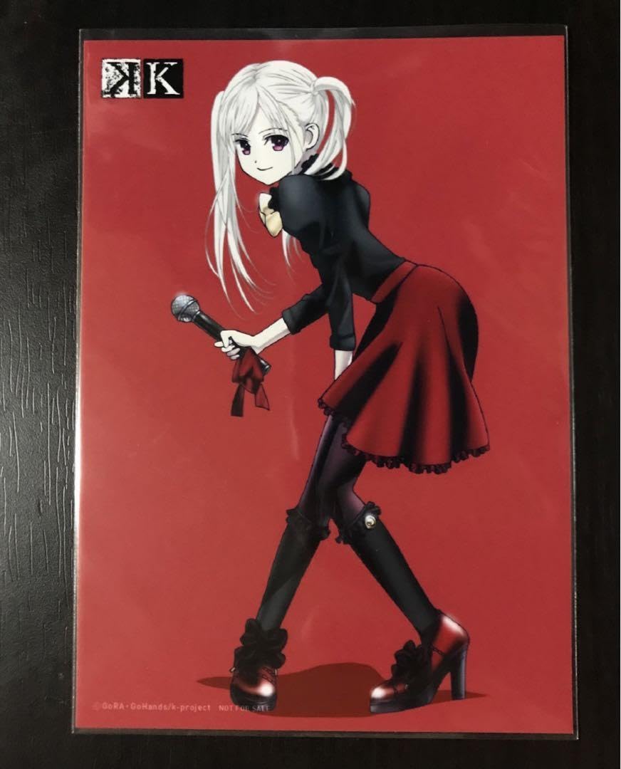 K 櫛名アンナ 吠舞羅 缶バッジ ブロマイド アニメK パセラ特典カード 櫛