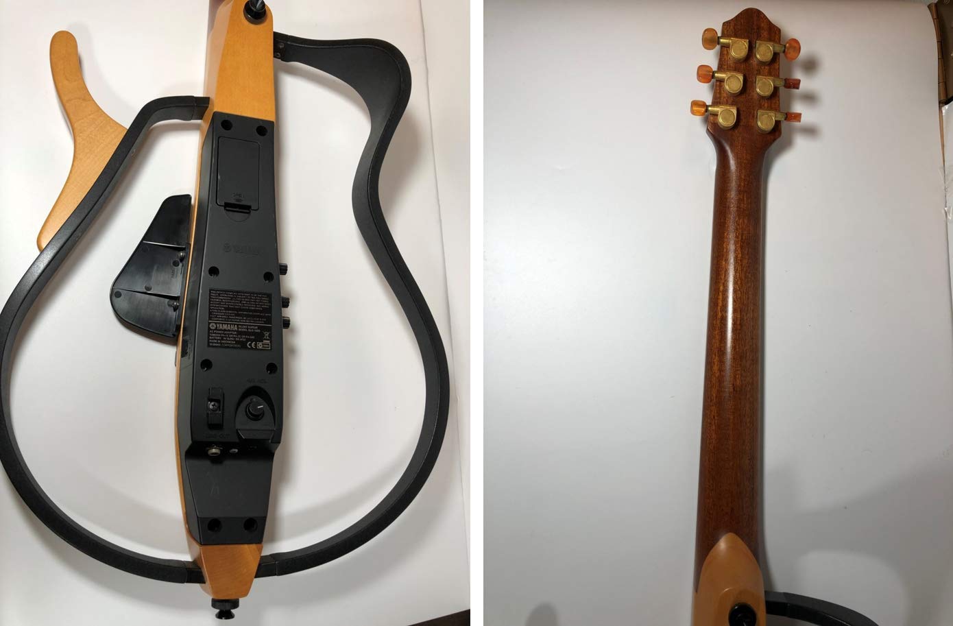 YAMAHA SLG-100S サイレントギター 動作未確認 ケース付 美品YAMAHA 