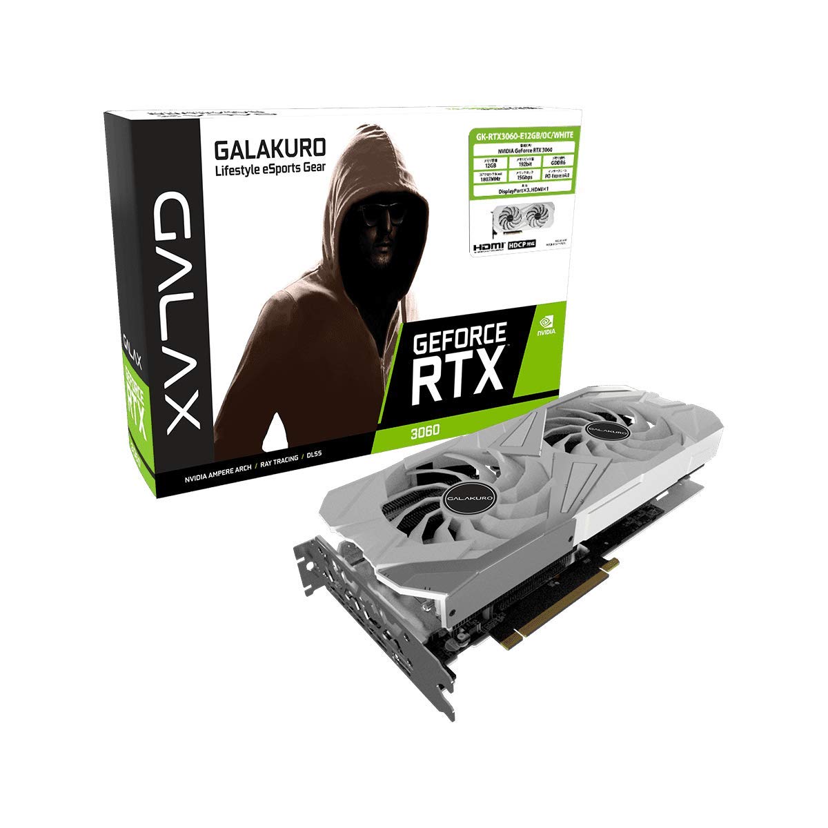 GG-RTX3050-E6GB/EX/DF/DVI | GG-RTX3050-E6GB/EX/DF/DVI | 玄人志向 