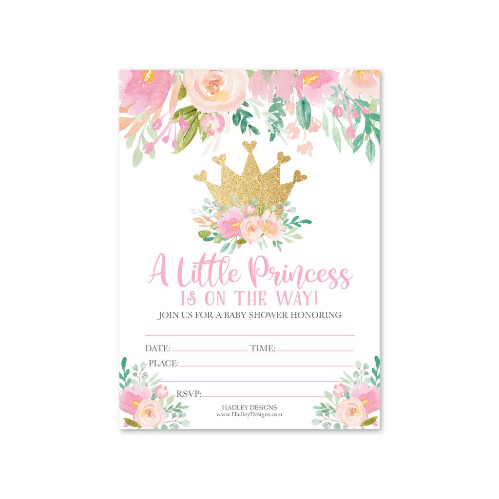 Sale princess theme baby shower invitations Hot Sale, image size:1024x1024