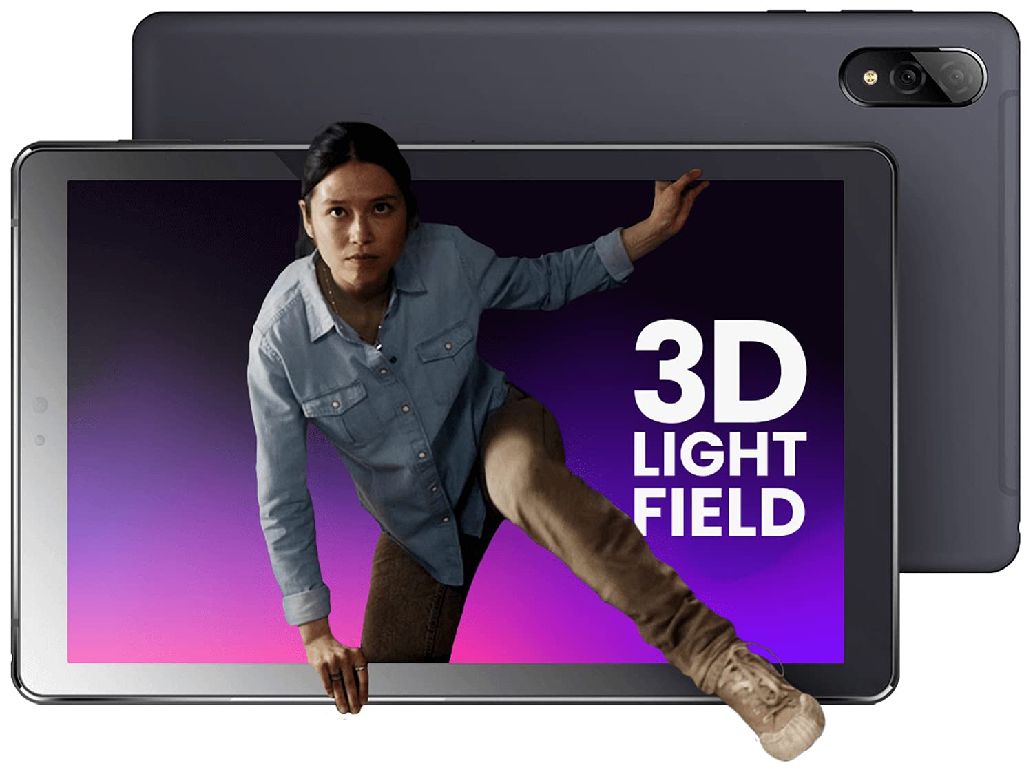 Lume Pad」裸眼で見れる3Dディスプレイ Androidタブレット 