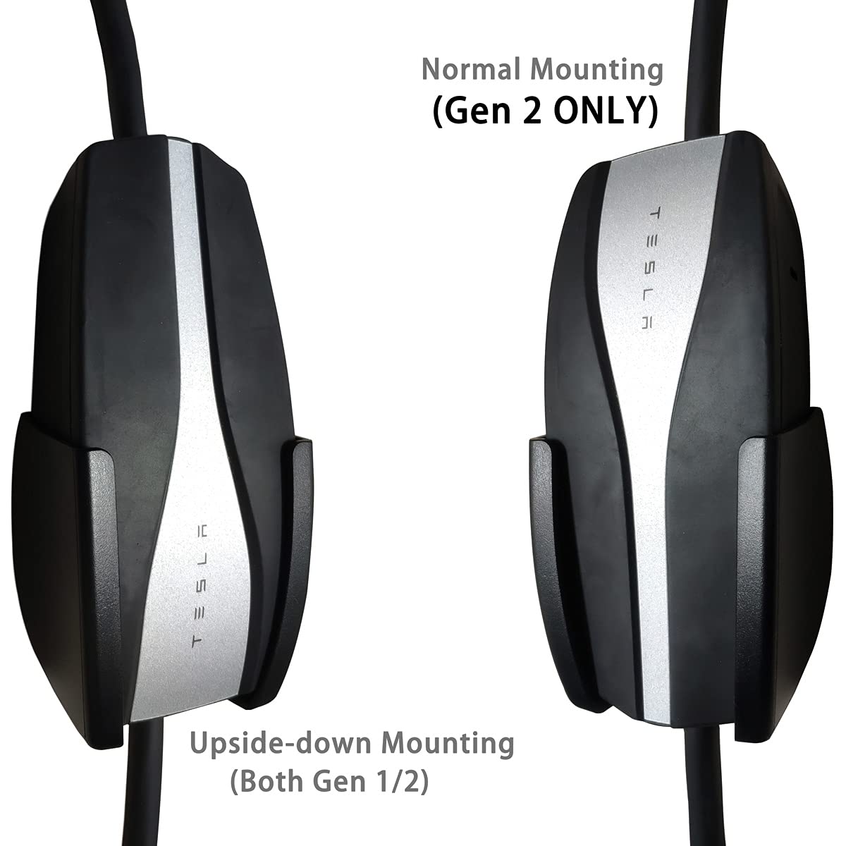Tesla GEN II モバイルコネクタ ブラック ➕壁マウントホルダ（社外 