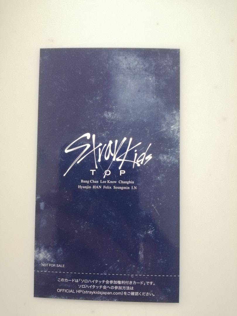 Amazon.co.jp: straykids スキズ ソロハイタッチ券 アイエン TOP  