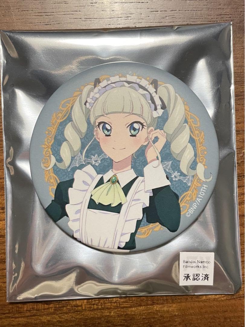 アイカツ サマーパーティー ガラポン くじ ハート缶バッジ 藤堂ユリカ 