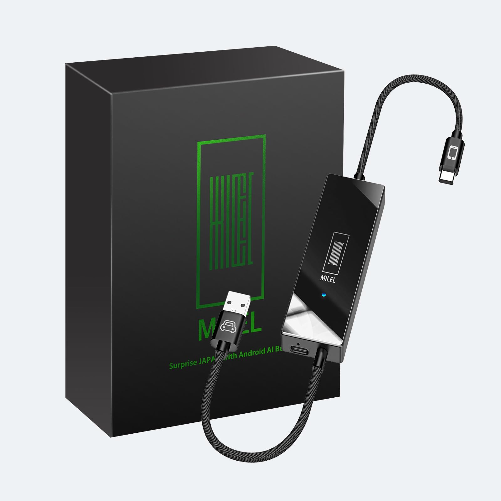 MILEL Android AI Box ブラック MM1 Amazon.co.jp: MILEL MM1 ミラー 