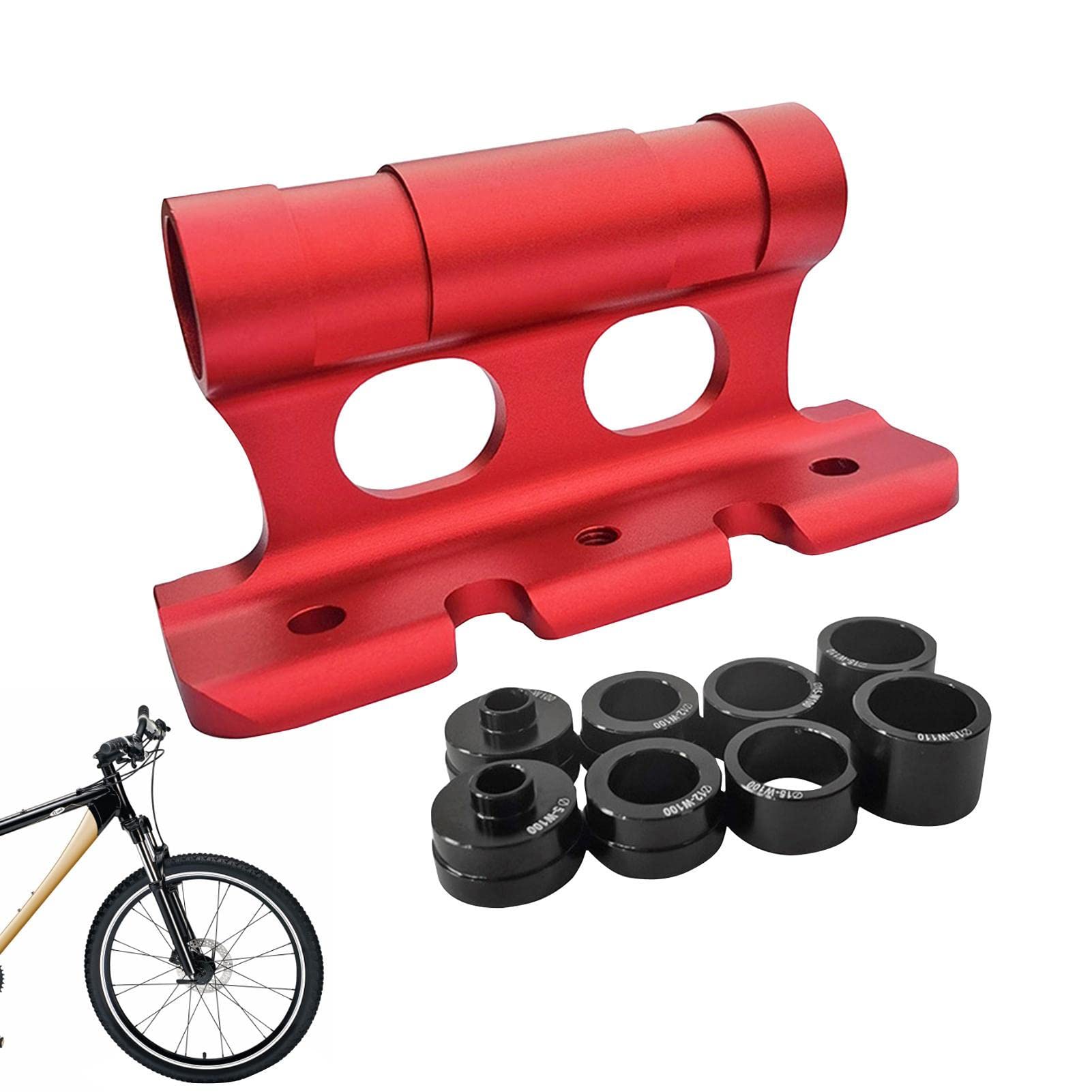 Bike Fork Mount Quick Release Wheel On Thru Axle Fork Bike Block