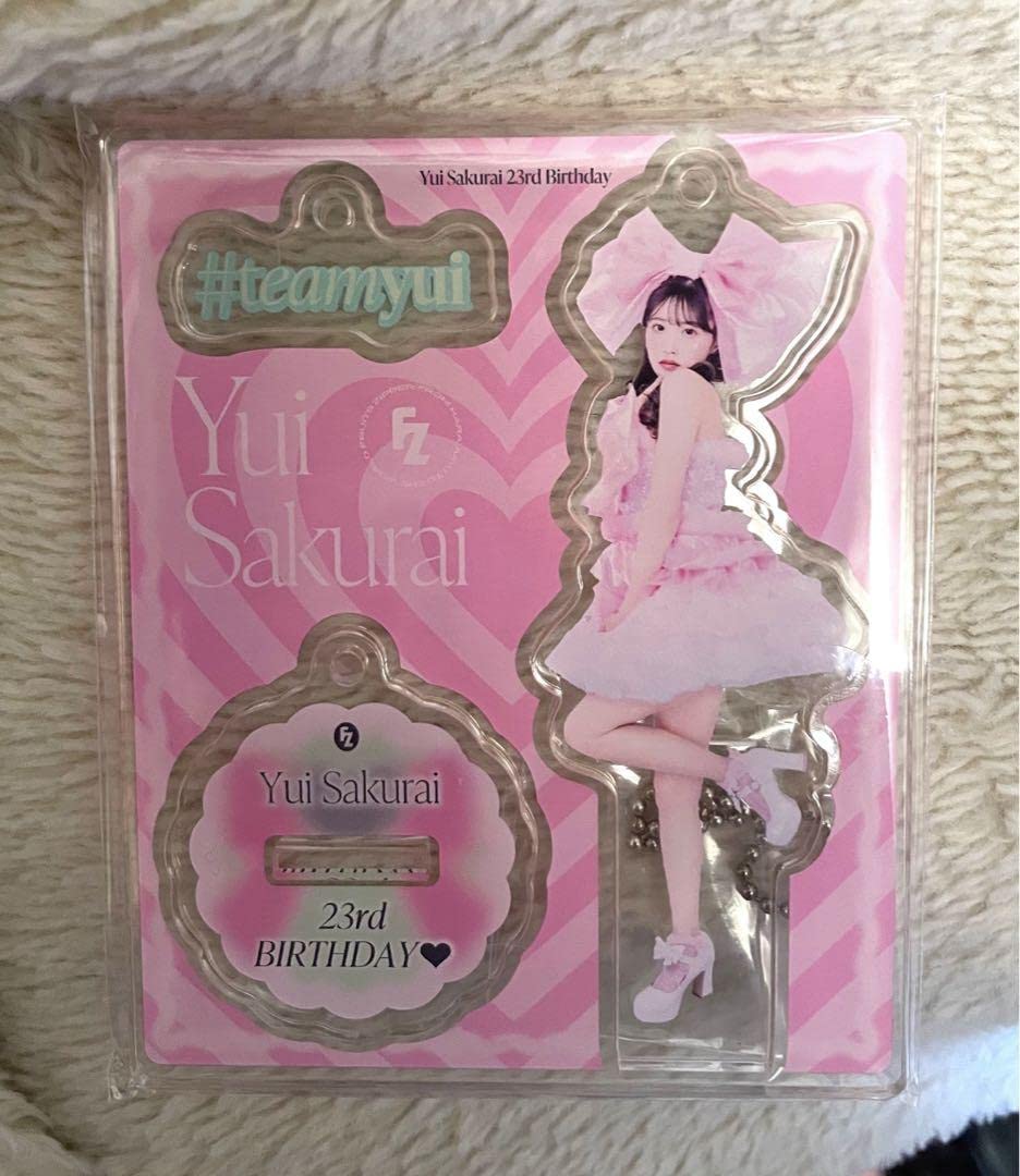 最適な材料 FRUITS FRUITS ZIPPER FRUITS 櫻井優衣 アクリルスタンド  