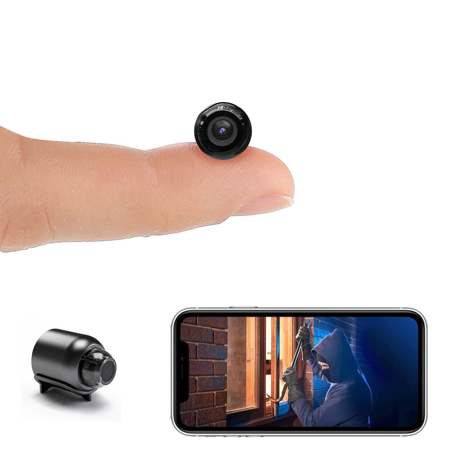 Wireless Cctv Cc Camera Connect To Mobile Shop Mini Cctv Camera - Main Image