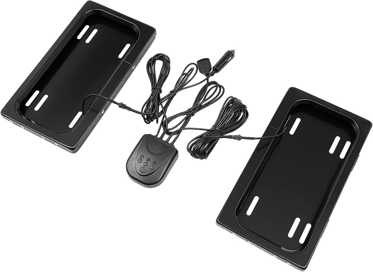 2 Pack Remote License Plate Frame