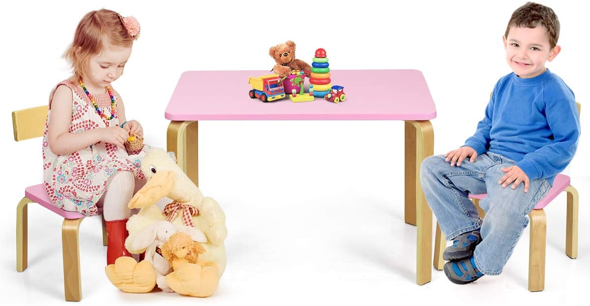 set di sedie e tavoli per bambini