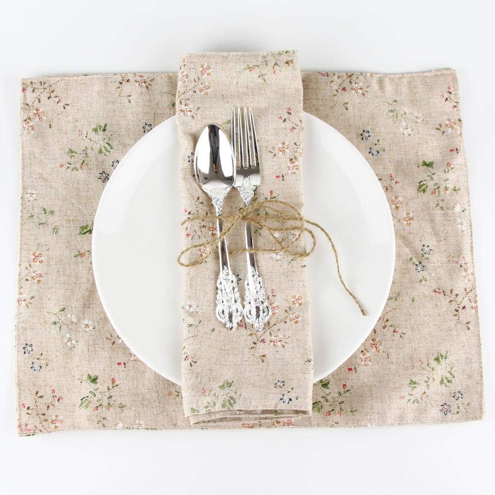 tovagliolo di stoffa per bambini tea party