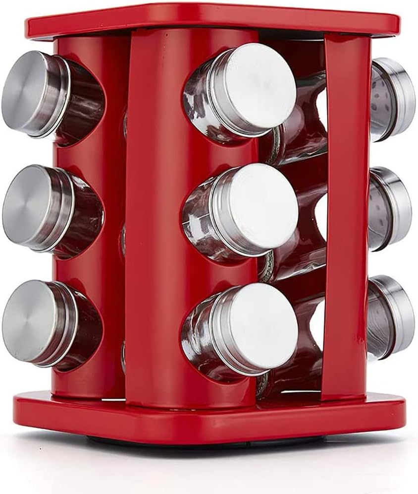 cremagliera con ricariche di spezie