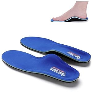 VALSOLE Orthopädische Einlegesohlen Für Damen & Herren Hohe Fußstütze Weiche Funktionelle schuheinlagen Insert für Plattfüße, Plantar Fasciitis, Fußschmerz