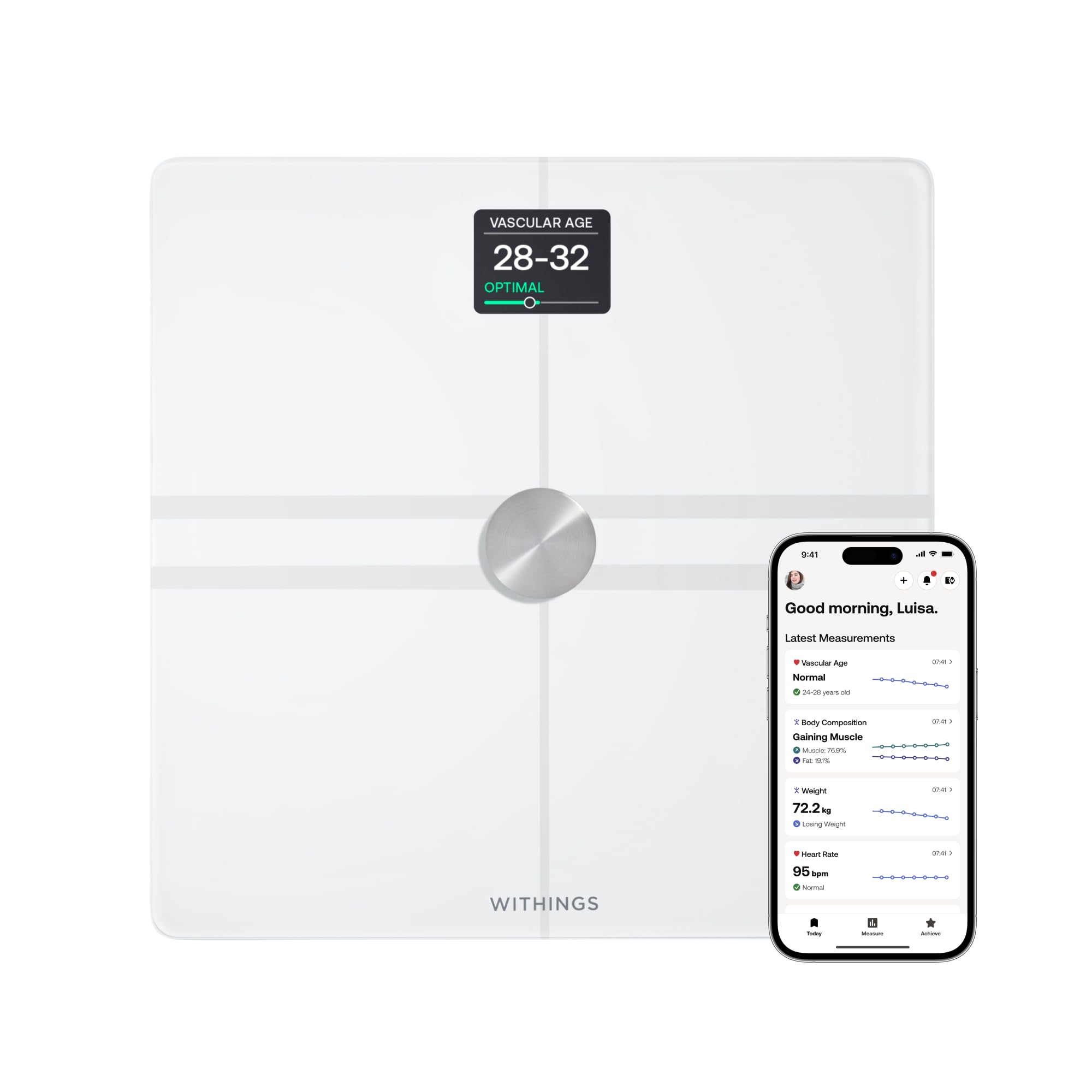 withings smart scales for body weight fsa or hsa eligible body analysis fat content muscle mass bone density visceral fat bathroom scale bmi scales digital weight and body fat bluetooth wifi